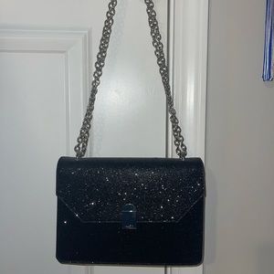 Black Glitter Aldo Bag